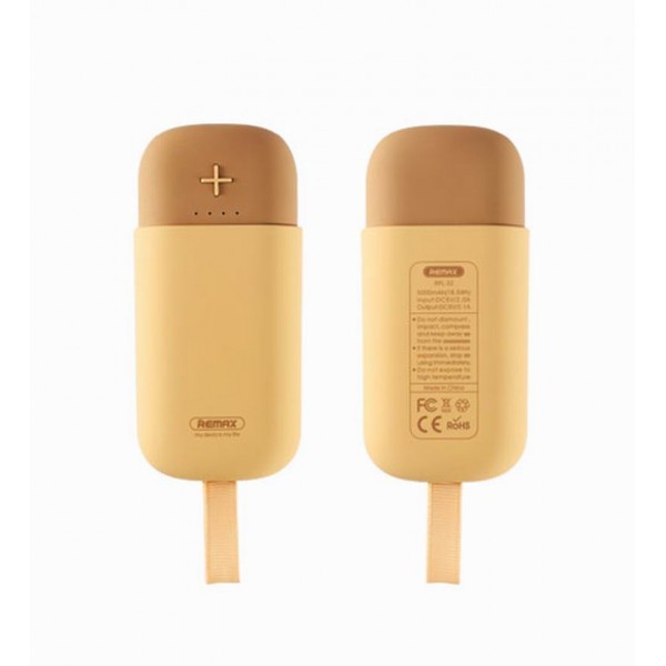 Φορητός Φορτιστής PowerBank Remax Camaroon 5000mAh